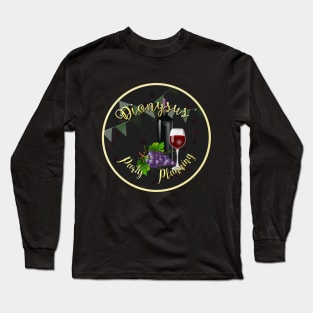 Dionysus' Party Planning Long Sleeve T-Shirt